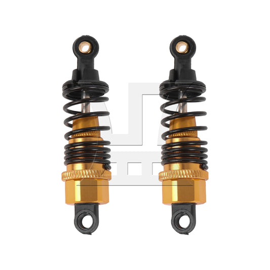 BQLZR 2pcs Upgrade Parts 102004Y RC1:10 Shock Absorber Yellow