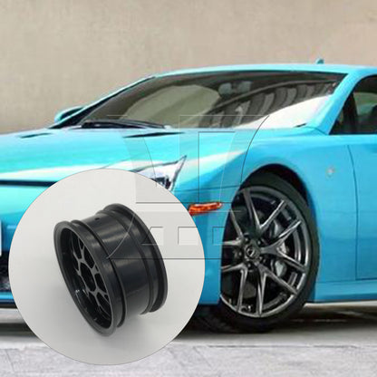 BQLZR RC1:10 On-Road & Drift Car Plastic Y-Type Wheel Rim Drive Hex 52mm Black