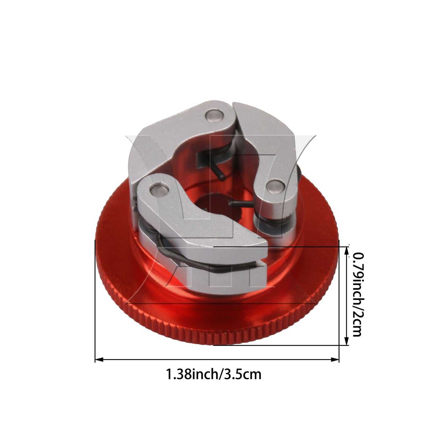 BQLZR Red D10201 Aluminum Upgrade Flywheel with Clutch Set For RC1:8 Model Car 10 in 1