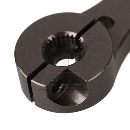 BQLZR Aluminum Servo Horn Arm for RC1:10 1:8 Model Car N10064 Titanium Upgrade 25T