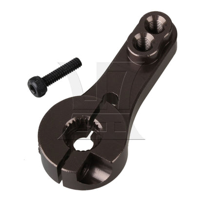 BQLZR Aluminum Servo Horn Arm for RC1:10 1:8 Model Car N10064 Titanium Upgrade 25T