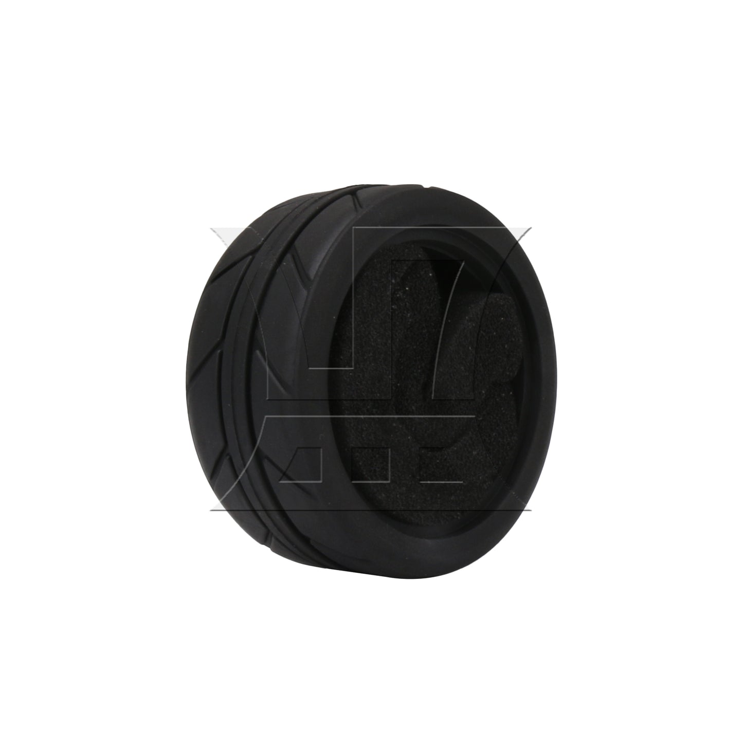 BQLZR  RC 1:10 Rubber Black Tire Tyre for On Road Car 2.56inch OD