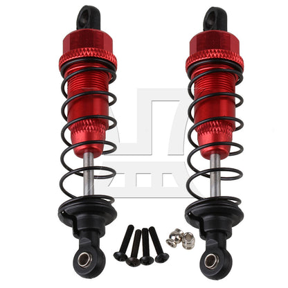 BQLZR RC 1:10 Off Road Car Red F103004R Aluminium Alloy Shock Absorber Upgrade