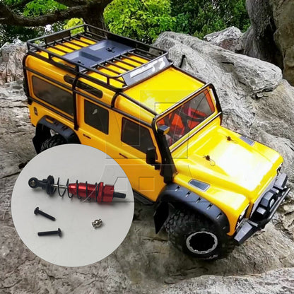 BQLZR RC 1:10 Off Road Car Red F103004R Aluminium Alloy Shock Absorber Upgrade
