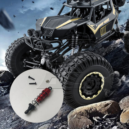BQLZR RC 1:10 Off Road Car Red F103004R Aluminium Alloy Shock Absorber Upgrade