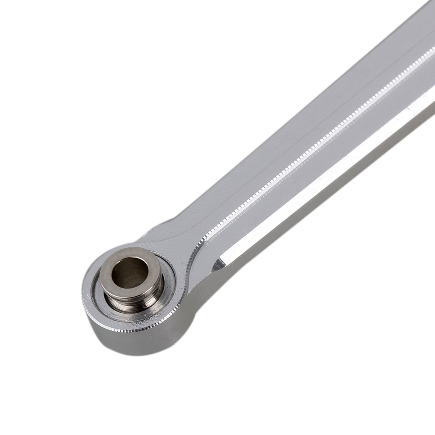 BQLZR SCX0007S Silver Alloy Suspension Link Replacement for AXIAL RC1:10 Mode