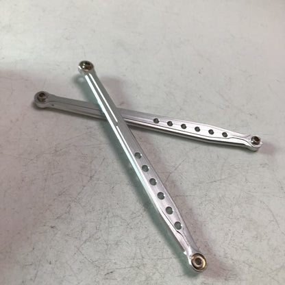 BQLZR SCX0007S Silver Alloy Suspension Link Replacement for AXIAL RC1:10 Mode