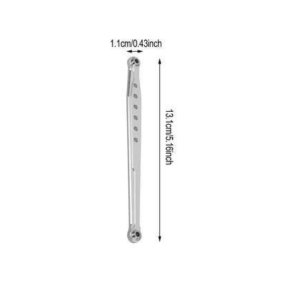 BQLZR SCX0007S Silver Alloy Suspension Link Replacement for AXIAL RC1:10 Mode