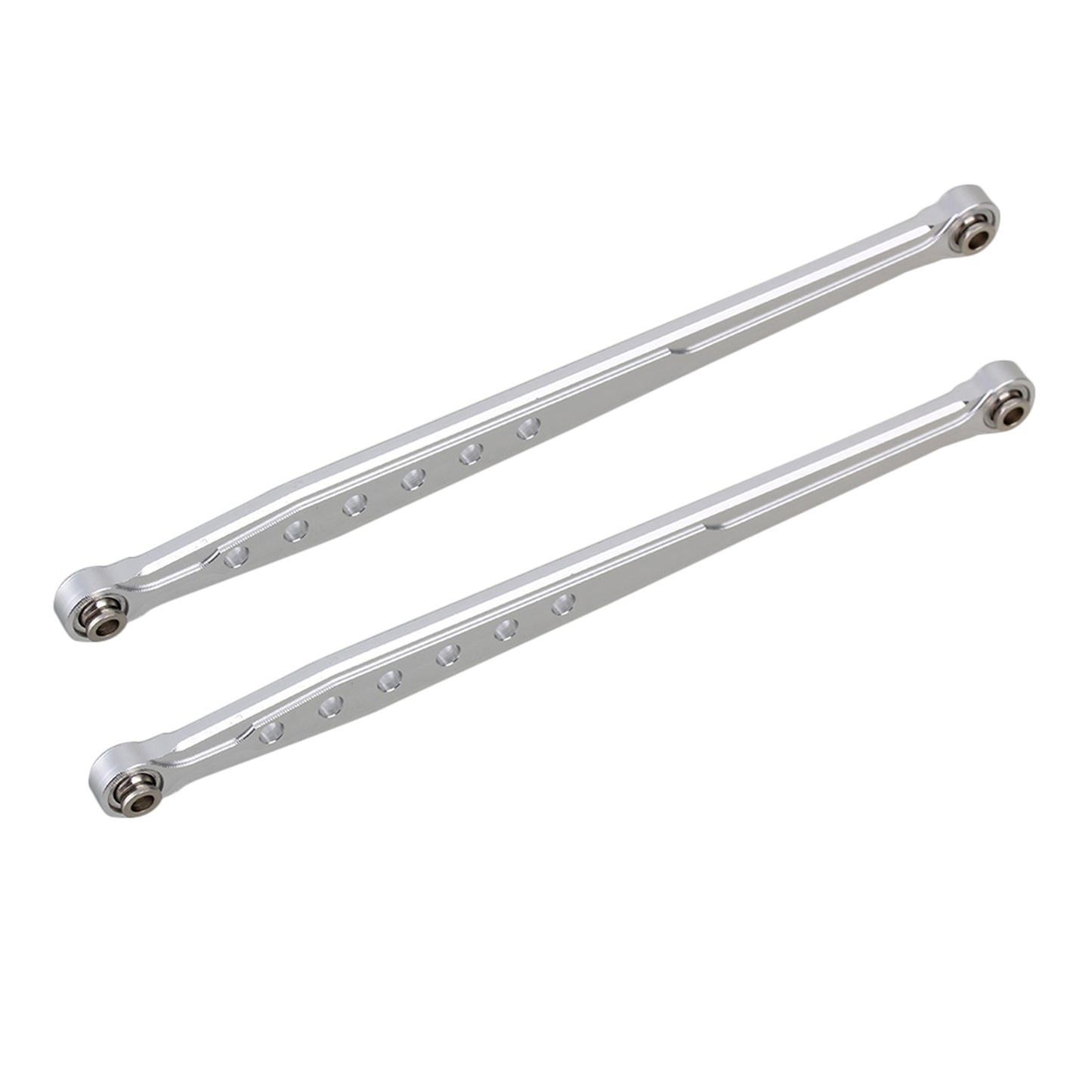 BQLZR SCX0007S Silver Alloy Suspension Link Replacement for AXIAL RC1:10 Mode