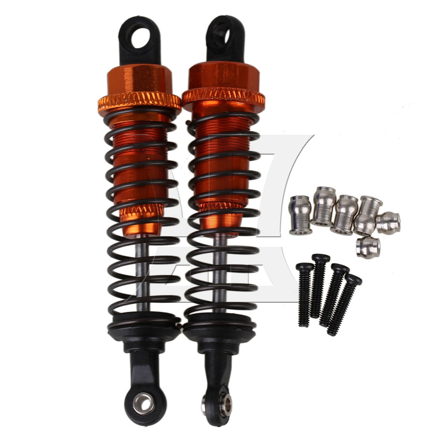 BQLZR Aluminum A285004OR Shock Absorber for RC 1:16 Car Upgrade Parts Orange