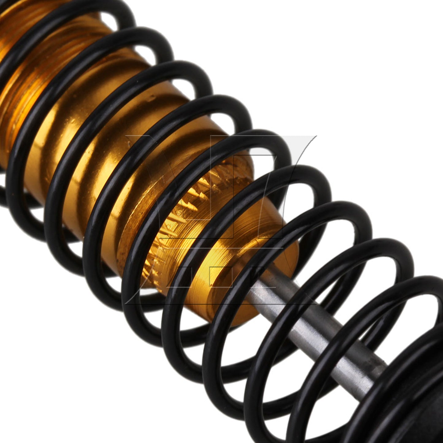 BQLZR 2x Yellow 70mm Length Aluminum A285004Y Shock Absorber for RC 1:16 Car Upgrade