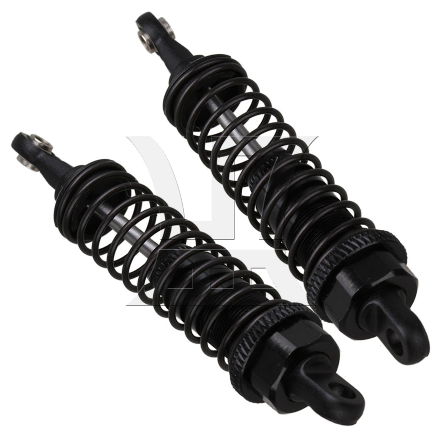 BQLZR 2x Black 68mm Length 15mm Width Alloy A285004BL Shock Absorber for RC 1:16 Car