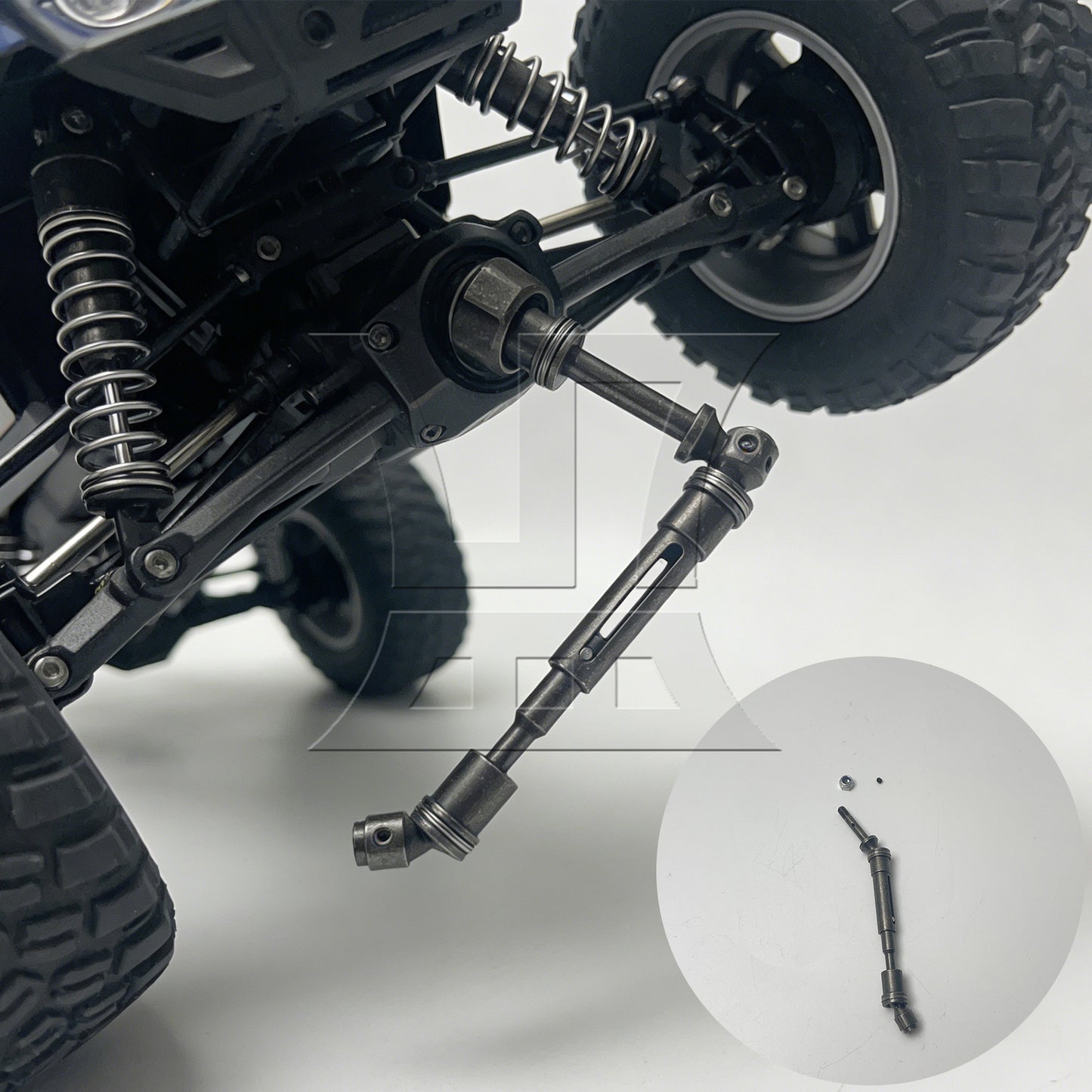 BQLZR Titanium Color Rear Universal Driven Dogbone Replacement Parts