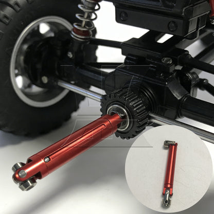 BQLZR 138mm Red Aluminum AXIAL0016R Universal Driven Dogbone for RC1:10 Car
