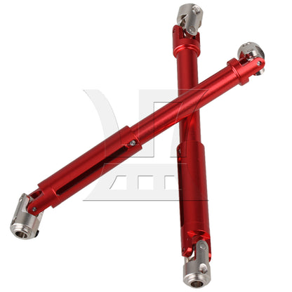 BQLZR 138mm Red Aluminum AXIAL0016R Universal Driven Dogbone for RC1:10 Car