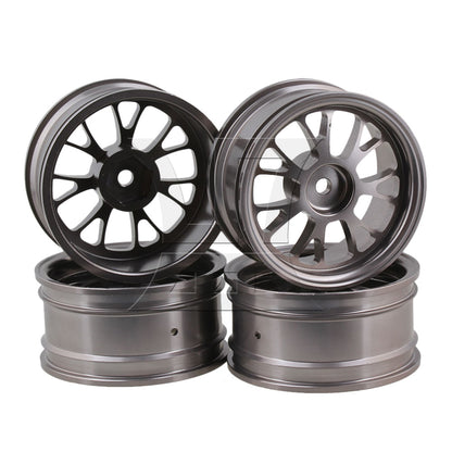 BQLZR RC 1:10 On Road Y-Shaped Wheel Rim 50008T 0.47" Inner Dia Titanium