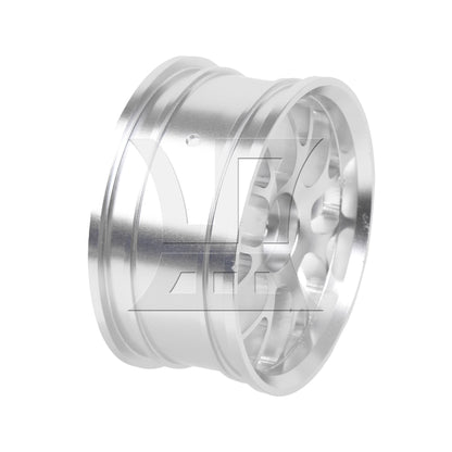 BQLZR Silver Alloy Upgrade Wheel Rims Y-Shape for RC1:10 On Road Car & Drift Car