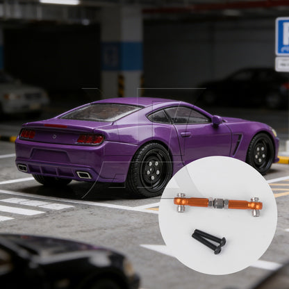 BQLZR 2xBQLZR Orange RC1:10 Servo Link for HPI RS4 SPORT3 On Road Racing Car Upgrade