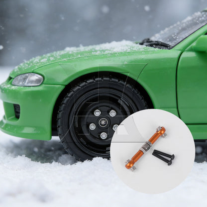 BQLZR 2xBQLZR Orange RC1:10 Servo Link for HPI RS4 SPORT3 On Road Racing Car Upgrade