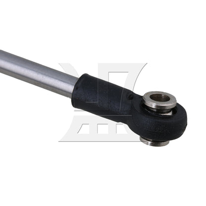 BQLZR 2 Pieces RC1:10 Model Car Alloy Shock Absorber 92mm Length Silver 75003S
