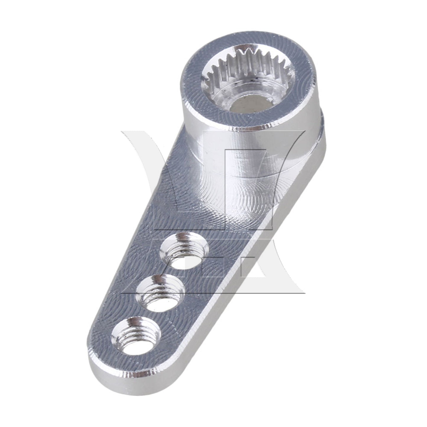 BQLZR Silver Upgrade N10086s 25T Steering Servo Horn Arms for RC1:8 Model Car