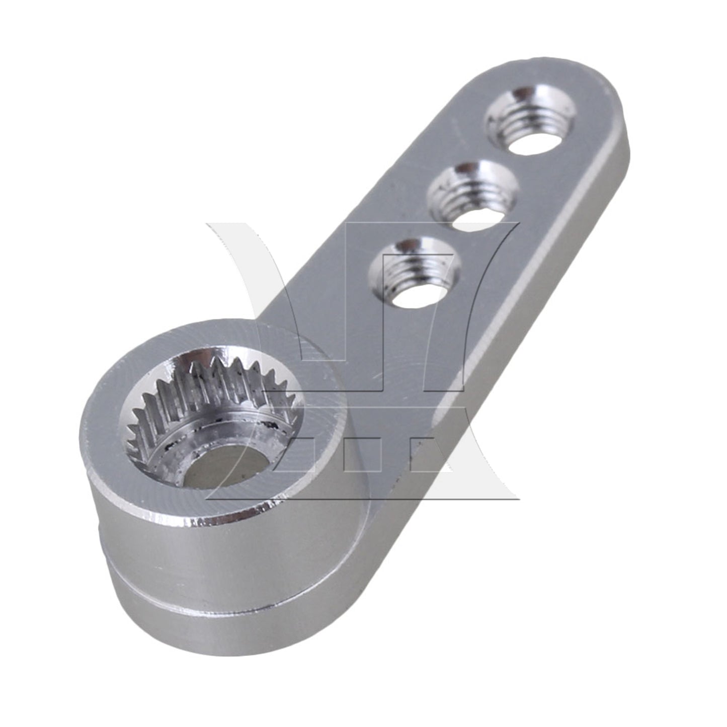 BQLZR Silver Upgrade N10086s 25T Steering Servo Horn Arms for RC1:8 Model Car