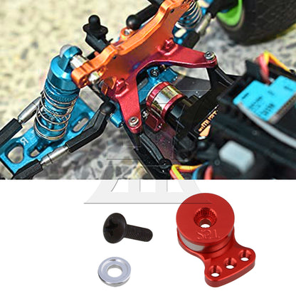 BQLZR Red RC1:8 1:10 1:16 Car Alloy Steering Servo Horn Arm N10220 25T