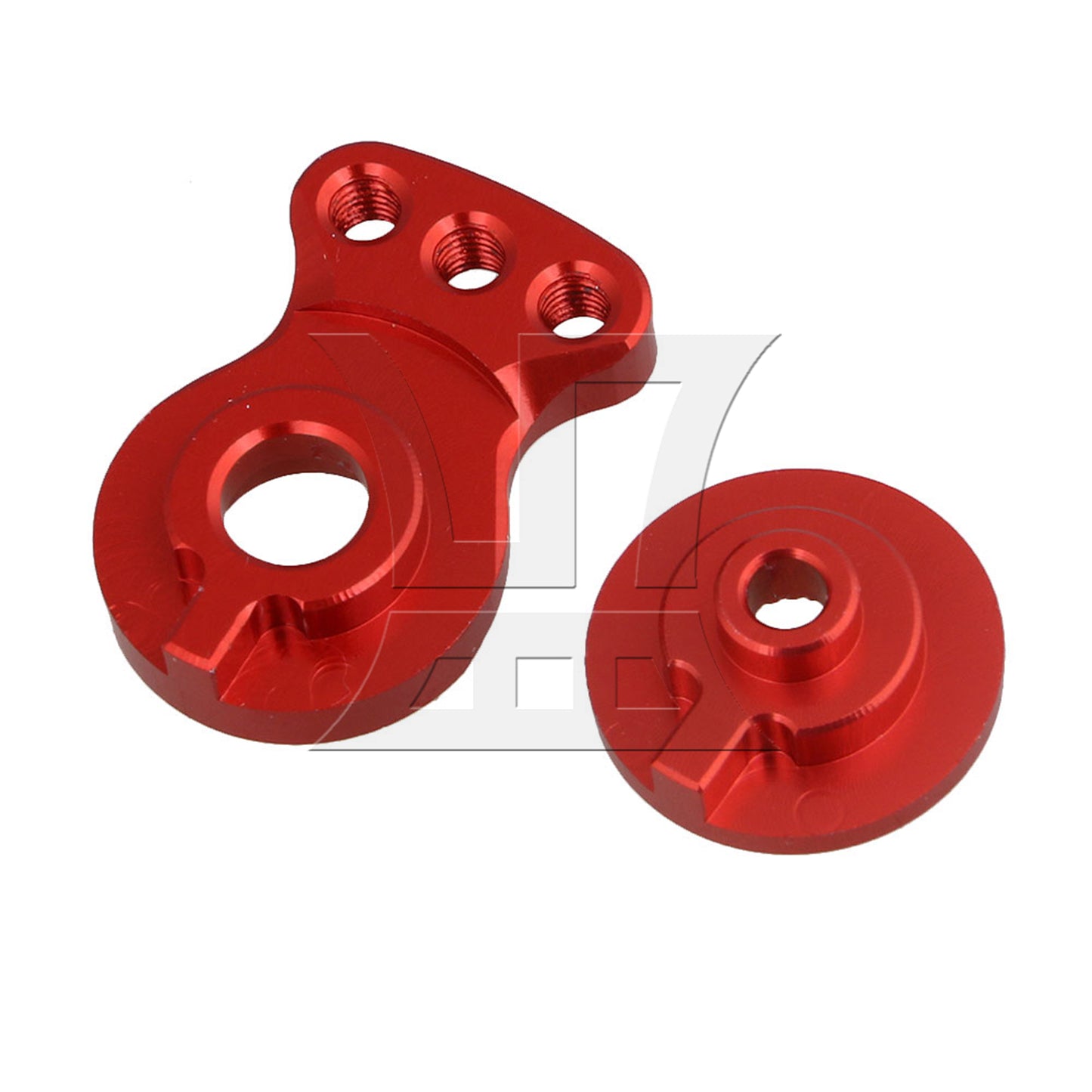 BQLZR Red RC1:8 1:10 1:16 Car Alloy Steering Servo Horn Arm N10220 25T
