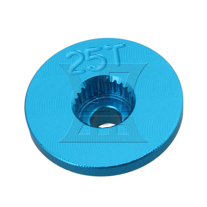 BQLZR Blue 25T N10220B Steering Servo Horn Arm for RC1:8 1:10 1:16 Model Car