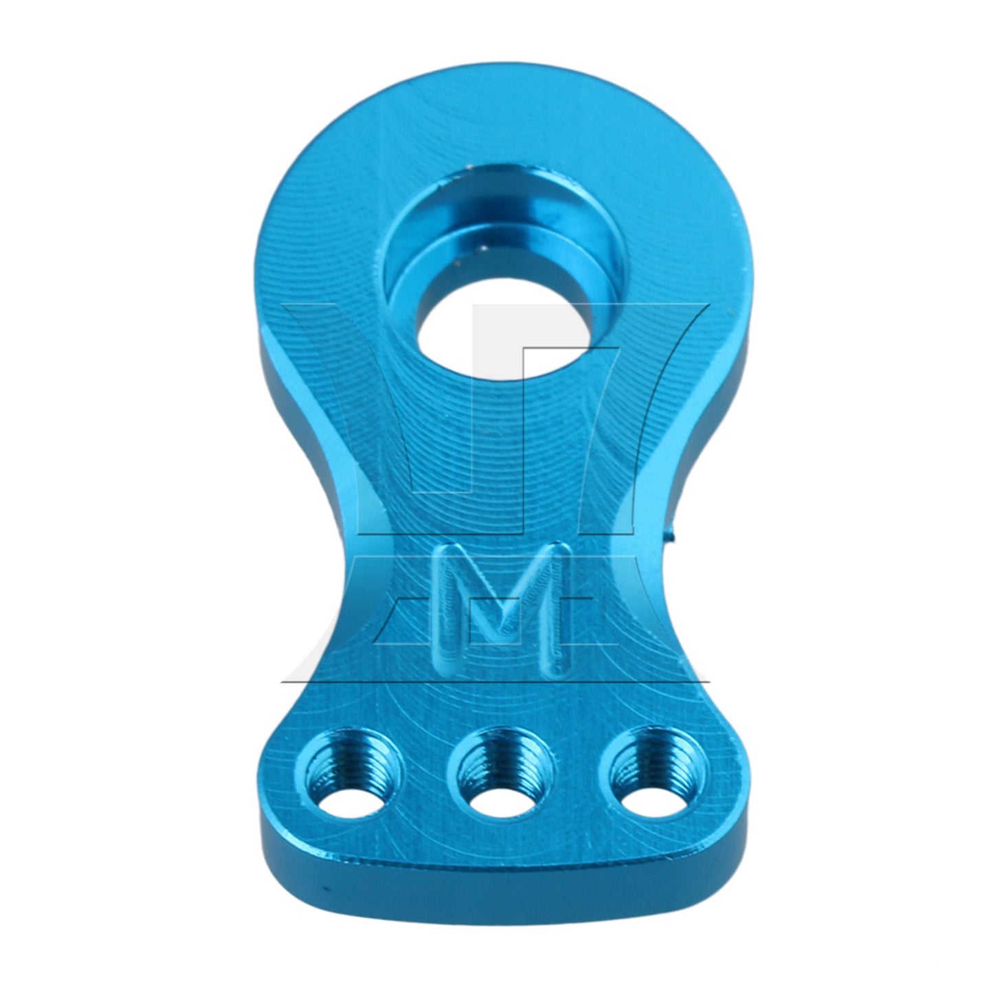 BQLZR Blue 25T N10220B Steering Servo Horn Arm for RC1:8 1:10 1:16 Model Car