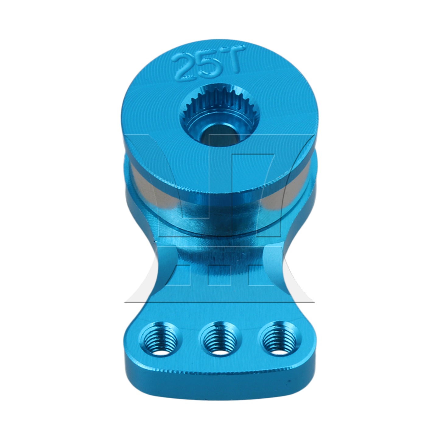 BQLZR Blue 25T N10220B Steering Servo Horn Arm for RC1:8 1:10 1:16 Model Car