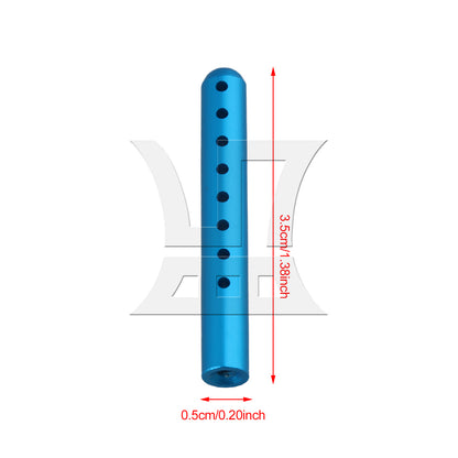 BQLZR A580061 RC1:18 Blue Alloy Body Post Mounts Replacement for WL Road Car Parts