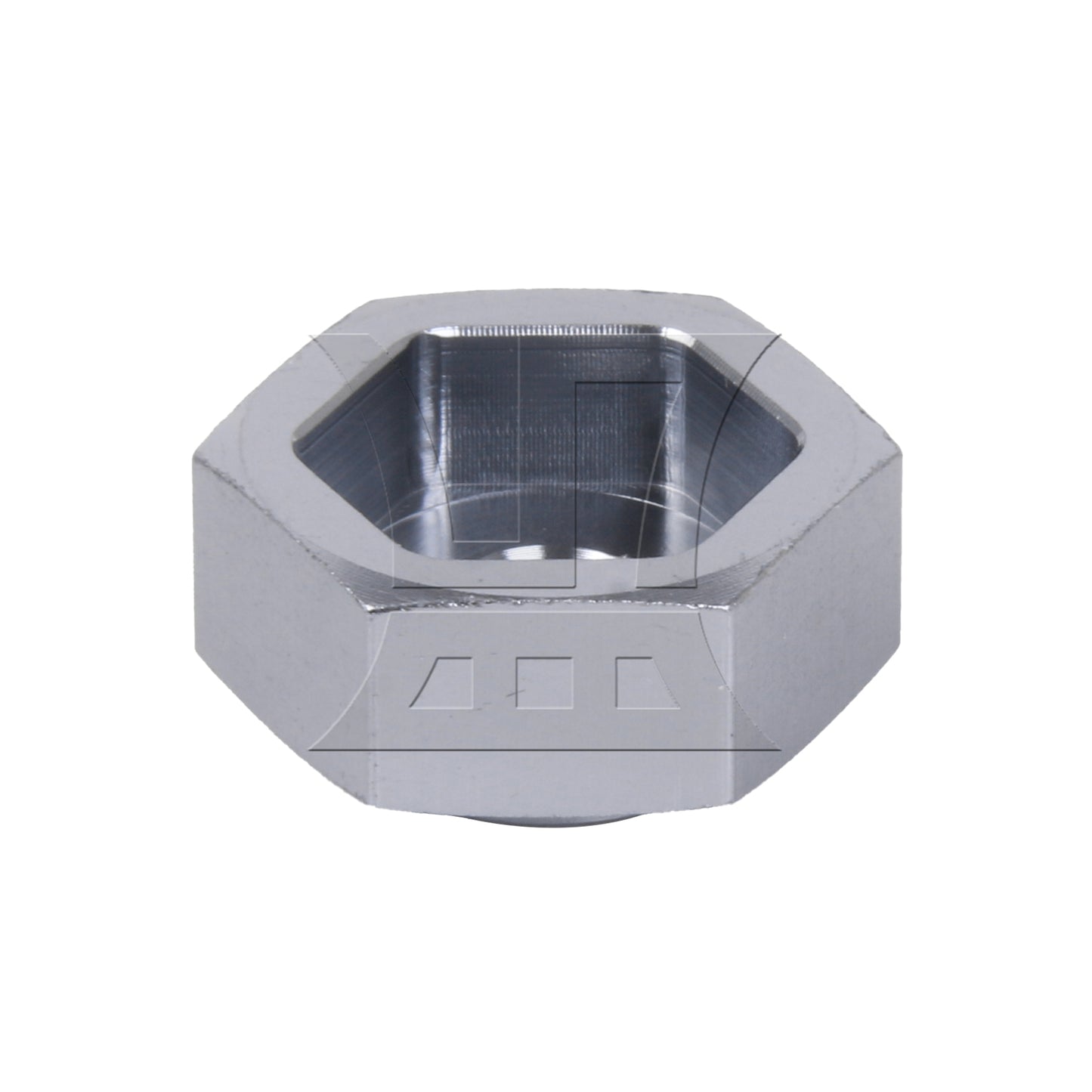 BQLZR 4xBQLZR Titanium Aluminum Alloy 12mm to 17mm Hex Adapter N10237 for RC1;10 Car