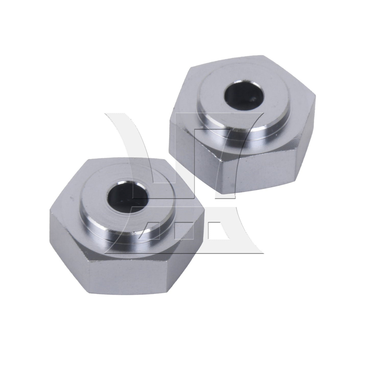 BQLZR 4xBQLZR Titanium Aluminum Alloy 12mm to 17mm Hex Adapter N10237 for RC1;10 Car