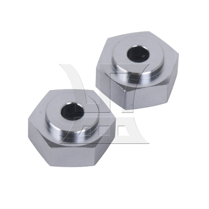 BQLZR 4xBQLZR Titanium Aluminum Alloy 12mm to 17mm Hex Adapter N10237 for RC1;10 Car