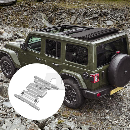 BQLZR RC1:10 Alloy Center Skid Transmission Plate Replacement for AXIAL SCX10 4WD