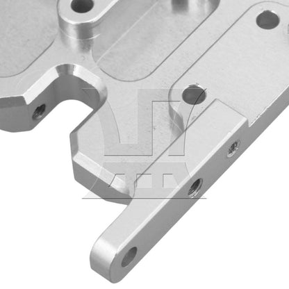 BQLZR RC1:10 Alloy Center Skid Transmission Plate Replacement for AXIAL SCX10 4WD