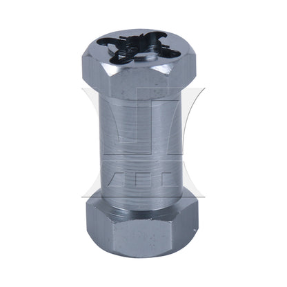 BQLZR 4PCS 12x25mm Titanium Color RC1:10 Wheel Hex Extension T10130 for Rock Crawler