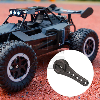 BQLZR Alloy 25T N10242 Servo Horn Arm for RC1:8 1:10 Model Car Titanium Color