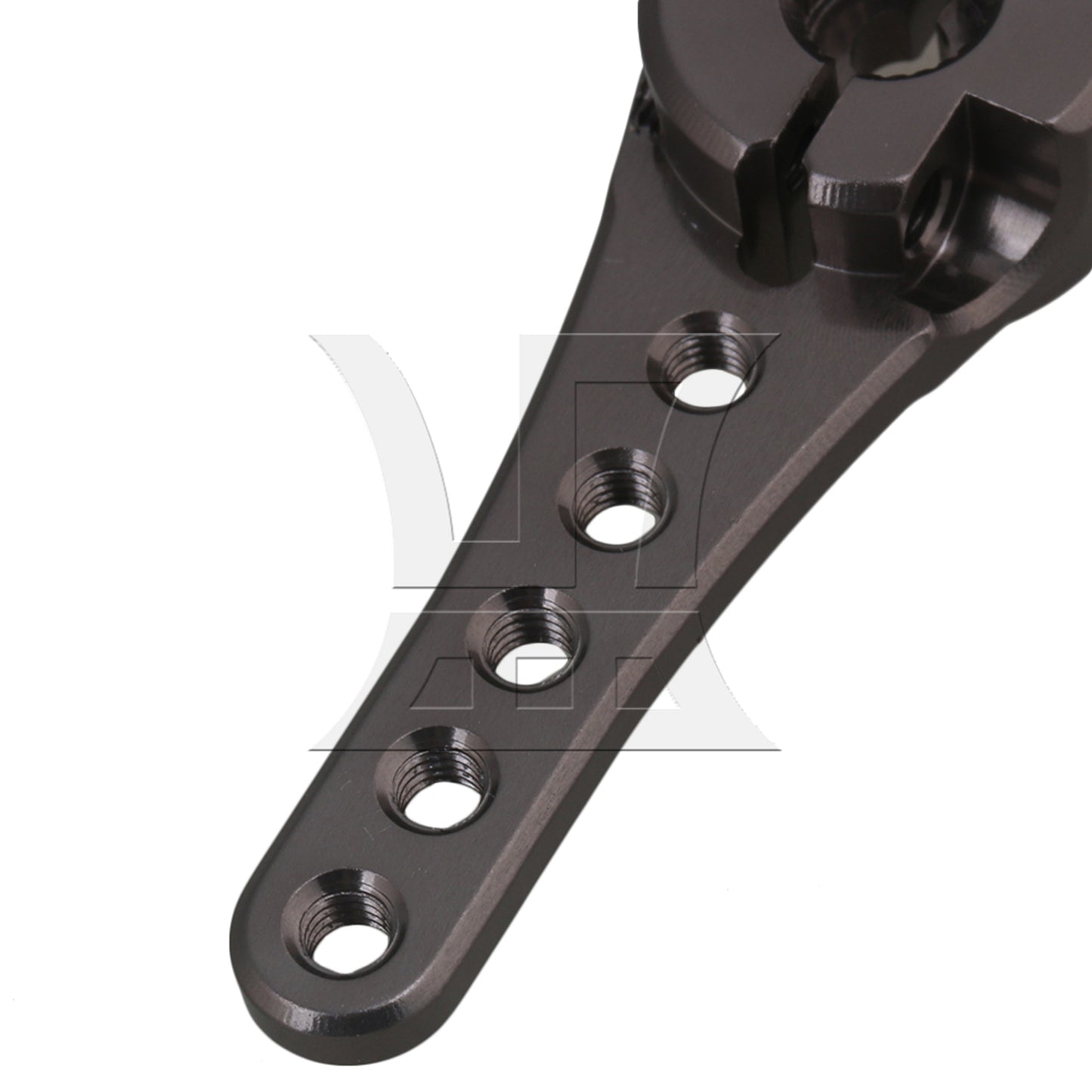 BQLZR Alloy 25T N10242 Servo Horn Arm for RC1:8 1:10 Model Car Titanium Color