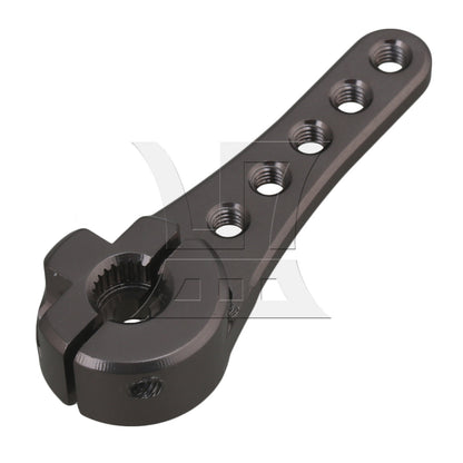 BQLZR Alloy 25T N10242 Servo Horn Arm for RC1:8 1:10 Model Car Titanium Color