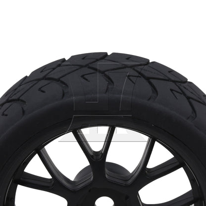 BQLZR  Hex RC1:10 On Road Car X Rubber Tyres + Y Shape Wheel Rims 20695