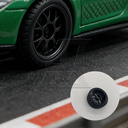 BQLZR  Hex RC1:10 On Road Car X Rubber Tyres + Y Shape Wheel Rims 20695