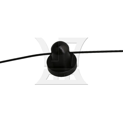 BQLZR 2X N10259BL Black RC1:10 Car Body Clip Pins Stealth Wire 165mm Retainer
