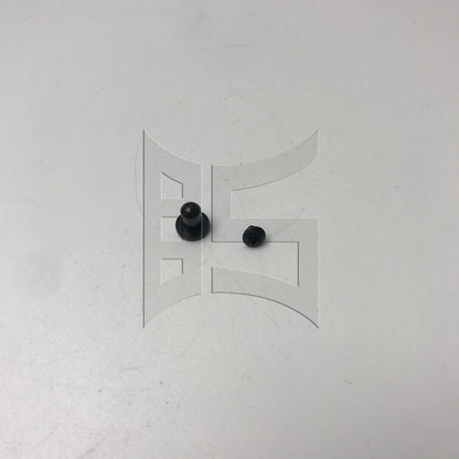 BQLZR 2X N10259BL Black RC1:10 Car Body Clip Pins Stealth Wire 165mm Retainer