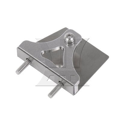 BQLZR 2 Pieces Silver Metal Model Boat Trim Tabs for RC Electric Racing Boat