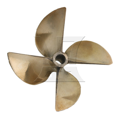 BQLZR Alloy Propeller Dia 67mm Pitch 1.7 with Dia 1/4" Shaft for RC Boat