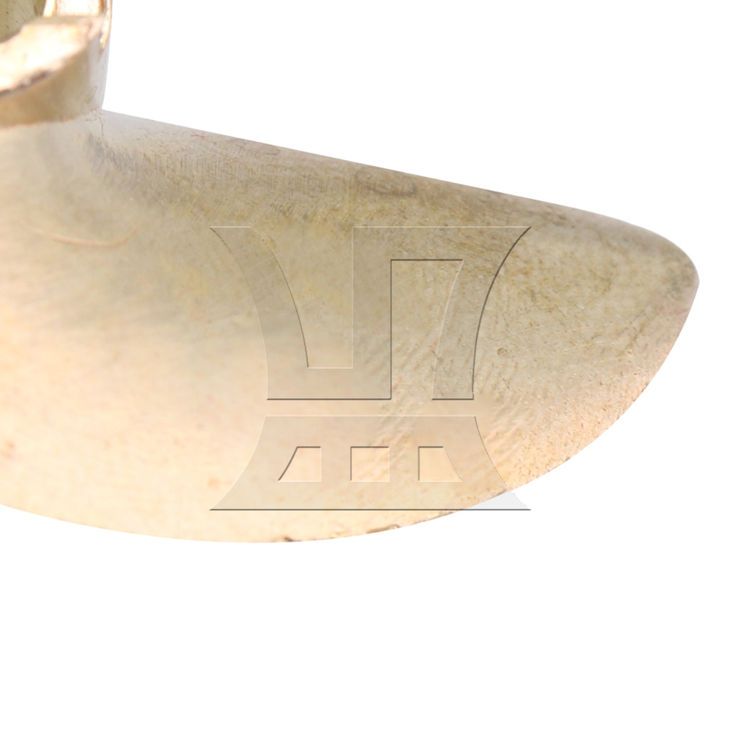 BQLZR RC Boat Brass Propeller 2 Leaves 37mm Diameter P1.4 Prop with Dia4mm Shaft.0··················