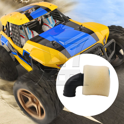 BQLZR Blue Aluminum Capped Air Filter Element Sponge N10004 for RC1:8 Car