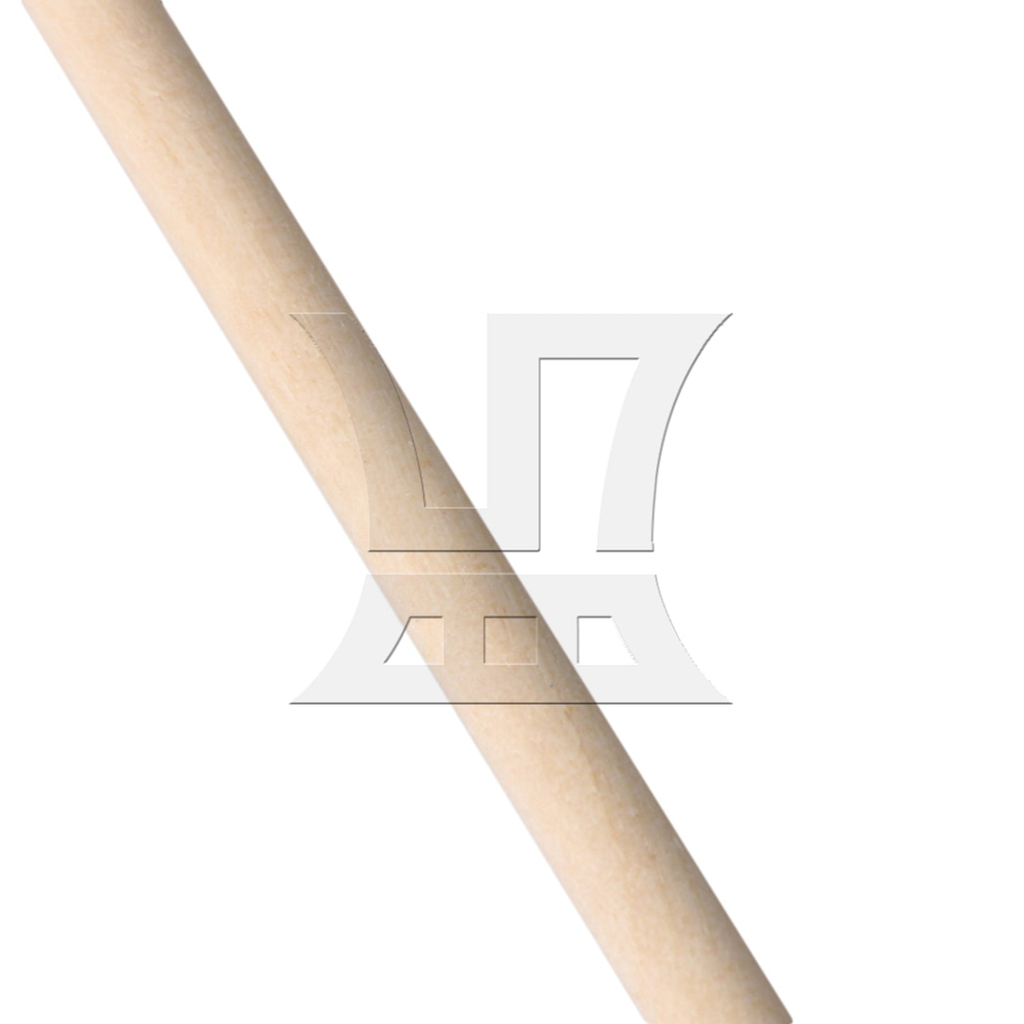 BQLZR 5mm Dia Birch Wooden Round Craft Sticks 400mm for DIY Woodworking Pack of 50